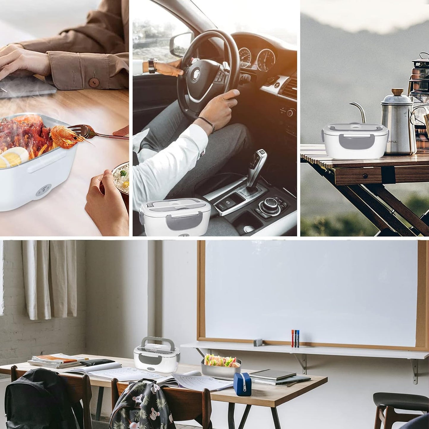 CozyBox - Lunch Box électrique chauffante